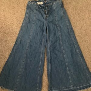 Free people high rise flare jeans
